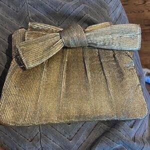 Gold Bow Clutch